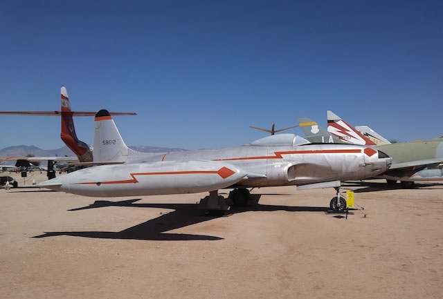 F-80B Shooting Star, S/N 45-8612, Pima Air and Space Museum, Tucson, Arizona